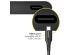 Accezz Câble USB-C vers USB-C Samsung Galaxy A14 (4G) - 2 mètres - Noir