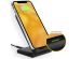 Accezz Chargeur sans fil Qi Desk iPhone 15 Pro Max - Chargeur sans fil - 10 Watt - Noir