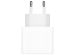 Apple Adaptateur secteur USB-C original iPhone 13 Mini - Chargeur - Connexion USB-C - 20W - Blanc