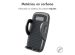 iMoshion Support de téléphone pour voiture Samsung Galaxy S21 - Réglable - Universel - Carbone - Grille de ventilation - Noir