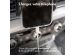 iMoshion Support de téléphone pour voiture Google Pixel 6a - Réglable - Universel - Carbone - Grille de ventilation - Noir