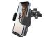 Accezz Support de téléphone pour voiture iPhone 12 - Chargeur sans fil - Grille d'aération - Noir