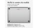 Selencia Coque Paillettes MacBook Pro 14 pouces (2021) / Pro 14 pouces (2023) M3 chip - A2442 / A2779 / A2918 - Transparent