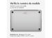 Selencia Coque tissée MacBook Air 13 pouces (2018-2020) - A1932 / A2179 / A2337 - Gris