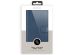 Selencia Étui de téléphone en cuir véritable iPhone 13 Pro - Bleu