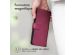 iMoshion Étui de téléphone portefeuille Luxe Samsung Galaxy A13 (4G) - Bordeaux