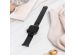 imoshion Bracelet magnétique milanais Apple Watch Series 1-10 / SE / Ultra (2) - 42/44/45/46/49 mm - Taille M - Noir