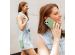 iMoshion ﻿Coque en silicone avec cordon iPhone 14 Pro - Vert