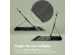 iMoshion Coque tablette Design rotatif à 360° Samsung Galaxy Tab S9 Plus - Green Flowers