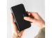 Accezz Étui de téléphone portefeuille en cuir 2-en-1 avec MagSafe iPhone 15 - Onyx Black