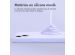 Accezz Coque Liquid Silicone iPhone 15 - Violet