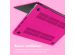 imoshion Coque rigide MacBook Air 15 pouces (2023) / Air 15 pouces (2024) M3 chip - A2941 / A3114 - Hot Pink