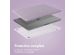 imoshion Teddy Hard Cover MacBook Pro 16 pouces (2021) / Pro 16 pouces (2023) M3 chip - A2485 / A2780 / A2991 - Lavender Lilac