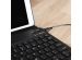 Accezz Étui de tablette portefeuille Bluetooth Clavier QWERTY iPad Air 13 pouces (2024) M2 - Noir