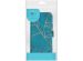 iMoshion Design Softcase Bookcase iPhone 15 - Blue Graphic