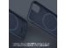 Accezz Coque Liquid Silicone avec MagSafe pour l'iPhone 14 - Bleu foncé
