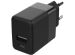 Accezz Wall Charger iPhone 12 Mini - Chargeur - Connexion USB-C et USB - Power Delivery - 20 Watt - Noir