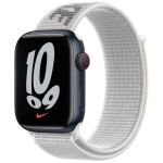 Apple Nike Sport Loop bracelet Apple Watch Series 1-9 / SE / Ultra (2) - 42/44/45/49 mm - White