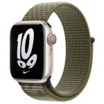 Apple Sport Loop bracelet Apple Watch Series 1-9 / SE - 38/40/41 mm / Series 10 - 42 mm - Sequoia / Pure Platinum