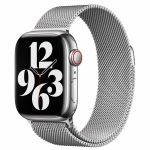 Apple Bracelet à boucle Milanais Apple Watch Series 1-9 / SE - 38/40/41 mm - Silver