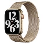 Apple Bracelet à boucle Milanais Apple Watch Series 1-10 / SE / Ultra (2) - 42/44/45/46/49 mm - Gold