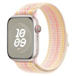 Apple Nike Sport Loop bracelet Apple Watch Series 1-9 / SE / Ultra (2) - 42/44/45/49 mm - Starlight/Pink