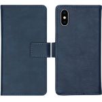 imoshion Étui de téléphone portefeuille Luxe iPhone Xs / X - Bleu