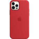 Apple Coque en silicone MagSafe iPhone 12 (Pro) - Red