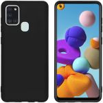 iMoshion Coque Couleur Samsung Galaxy A21s -  Noir