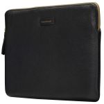 dbramante1928 ﻿Paris Sleeve - Pochette ordinateur 13 pouces - Cuir véritable - MacBook Pro 13 pouces / Air 13 pouces - Night Black