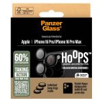 PanzerGlass Protection d'écran camera Hoop Optic Rings iPhone 16 Pro / 16 Pro Max