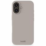 Holdit Coque Silicone iPhone 16 - Taupe