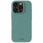 Holdit Coque Silicone iPhone 16 Pro - Moss Green