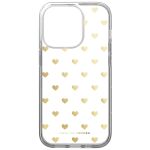 iDeal of Sweden Coque Clear iPhone 14 Pro - Golden Hearts