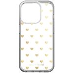 iDeal of Sweden Coque Clear iPhone 15 Pro - Golden Hearts