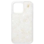 iDeal of Sweden Coque Pearlized iPhone 14 Pro Max - Blanc