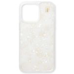 iDeal of Sweden Coque Pearlized iPhone 15 Pro Max - Blanc