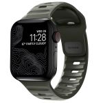 Nomad Bracelet Sport FKM Apple Watch Series 1-9 / SE - 38/40/41 mm / Series 10 - 42 mm - Ash Green