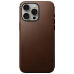 Nomad Coque Modern Leather iPhone 15 Pro Max - Brun