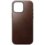 Nomad Coque Modern Horween Leather iPhone 16 Pro Max - Rustic Brown