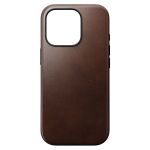 Nomad Coque Modern Horween Leather iPhone 16 Pro - Rustic Brown