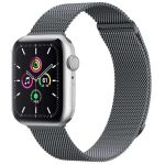 iMoshion Bracelet magnétique milanais Apple Watch Series 1-9 / SE - 38/40/41 mm - Taille S - Gris