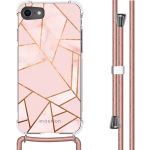 imoshion Coque Design avec cordon iPhone SE (2022 / 2020) / 8 / 7 - Pink Graphic