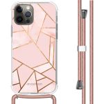 imoshion Coque Design avec cordon iPhone 12 (Pro) - Pink Graphic