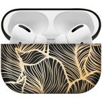 iMoshion Coque Hardcover Design AirPods Pro - Golden Leaves