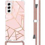 imoshion Coque Design avec cordon Samsung Galaxy S21 - Pink Graphic