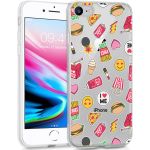 iMoshion Coque Design iPhone SE (2022 / 2020) / 8 / 7 - Allover fastfood