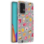 iMoshion Coque Design Samsung Galaxy A52(s) (5G/4G) - Allover fastfood