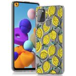 iMoshion Coque Design Samsung Galaxy A21s - Lemon - Jaune