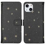 iMoshion Coque silicone design iPhone 13 - Stars Gold